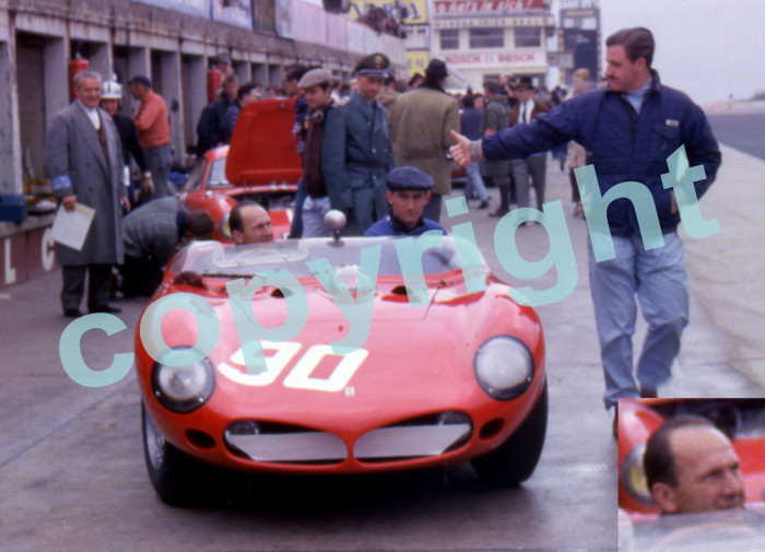 1000 km Nurburgring 1962. Ferrari Serenissima