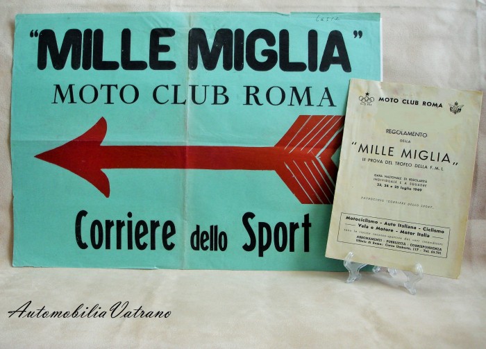 1949. Mille Miglia per le motociclette!