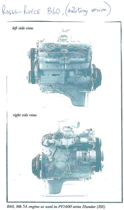 Rolls-Royce B60 (military version)